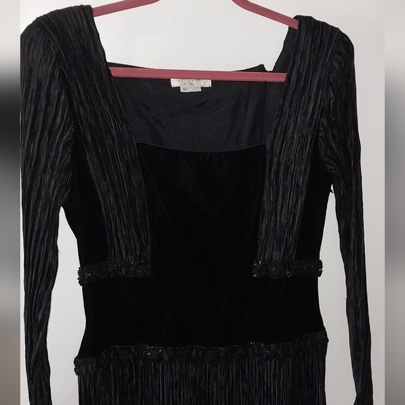 Mary McFadden Couture Vintage Silk Evening Gown - Picture 2 of 14